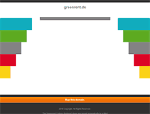 Tablet Screenshot of greenrent.de